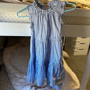 Scotch & Soda striped tiered dress size 6